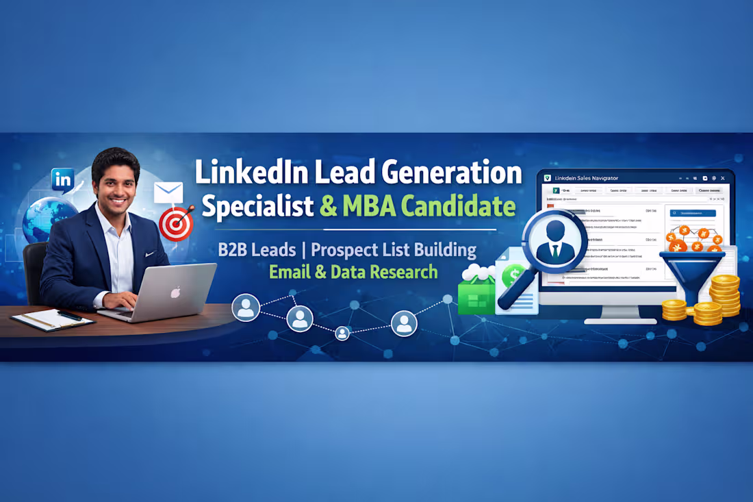 Cover image for You will get Build Verified B2B Email List with Contact Info