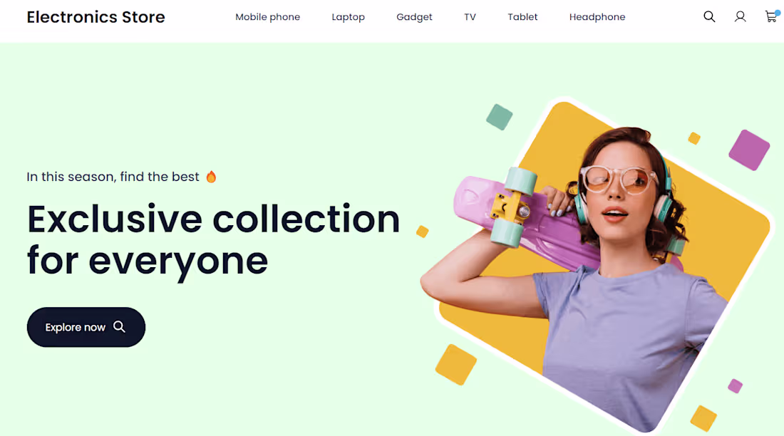 Cover image for RF Electronics Store Website