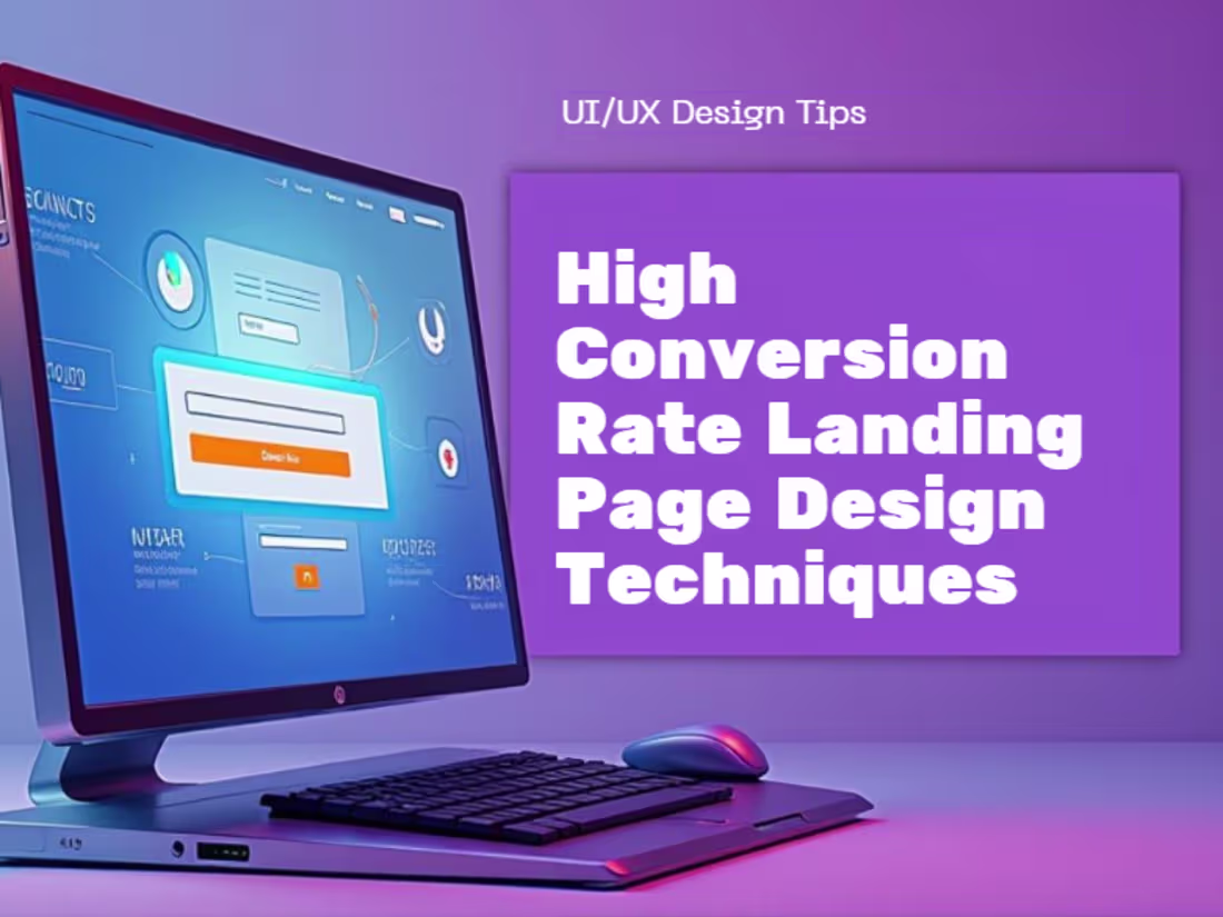 Cover image for Landing page design