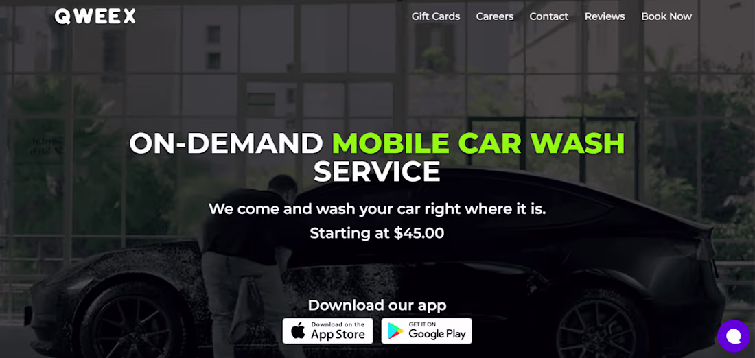 Cover image for Flutter Mobile App for car wash on demand company