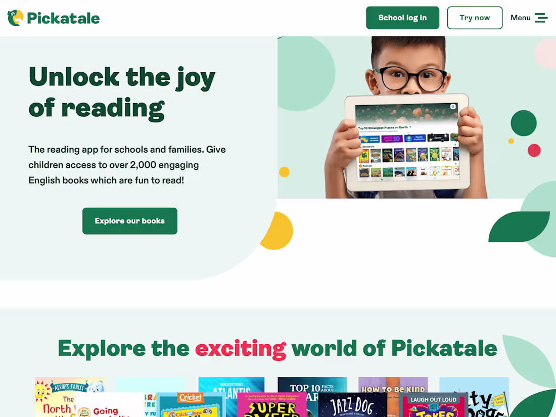 Cover image for Pickatale.com