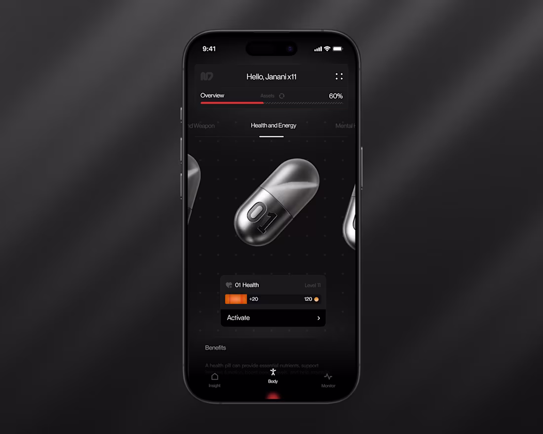 Cover image for Health HUD iOS