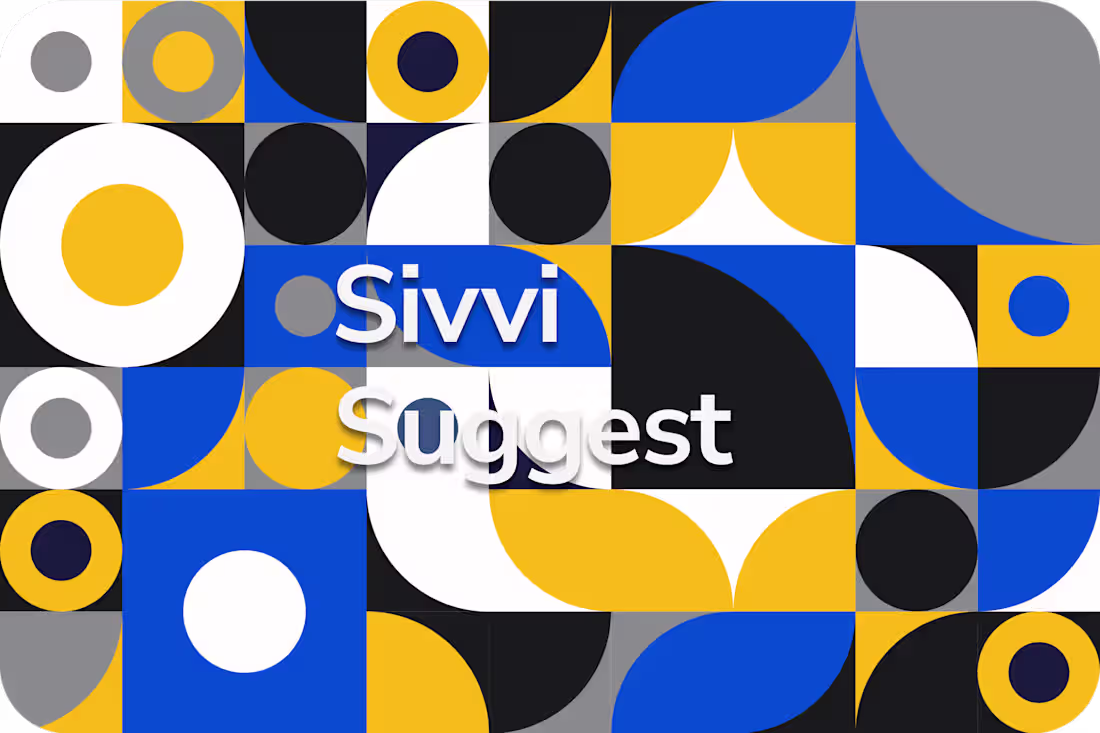 Cover image for 'Sivvi Suggest' - Brand Identity & Full Case Study