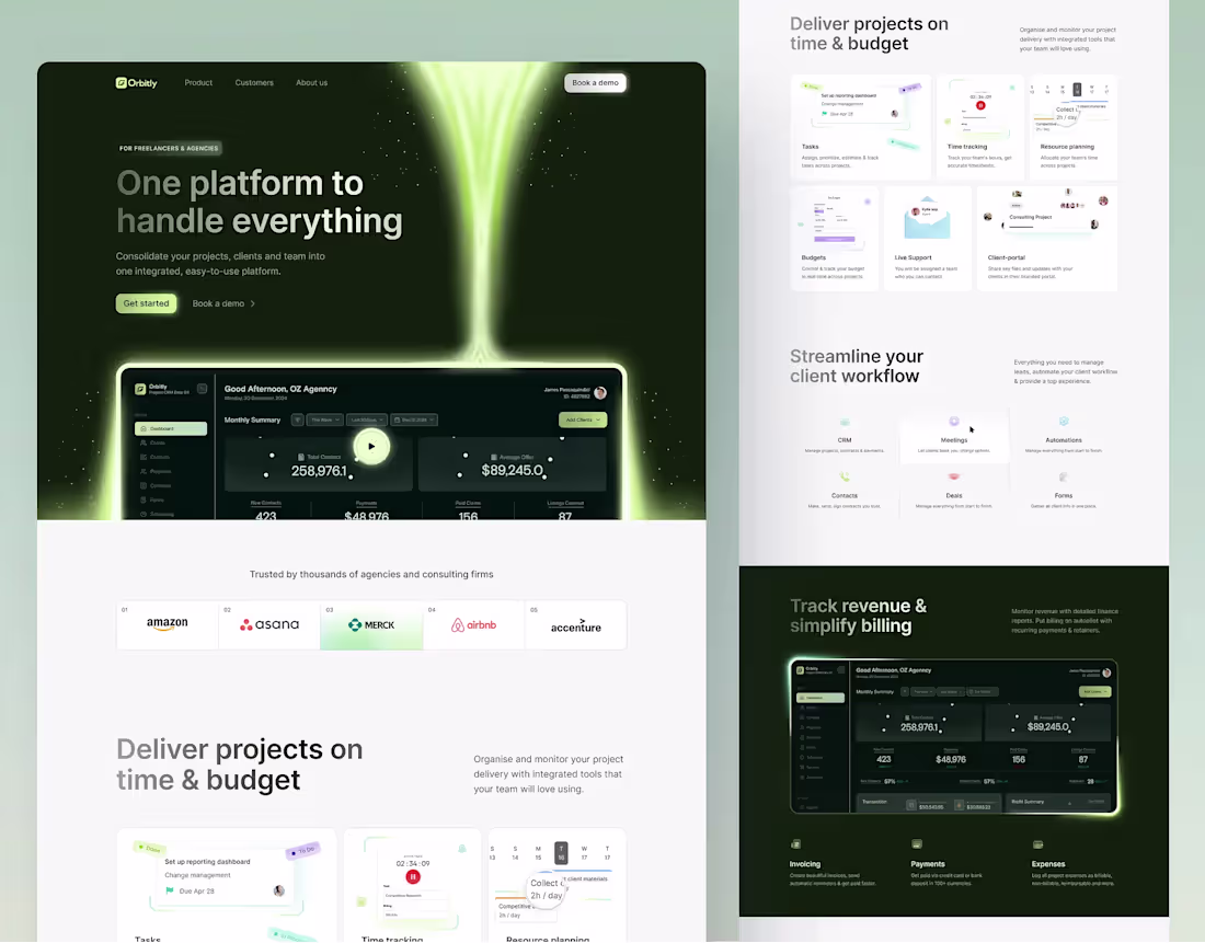 Cover image for Orbitly - CRM Project Management Platform Orbitly is an AI p...