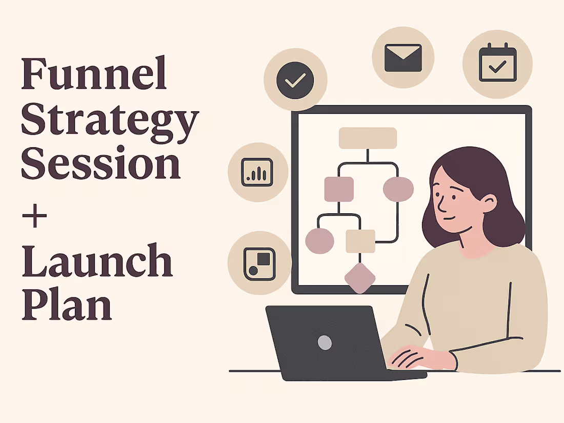 Cover image for Funnel Strategy Session + Launch Plan