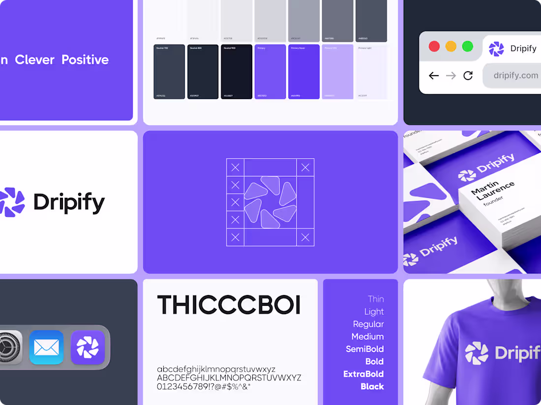 Cover image for Dripify – Brand Identity for a Sales Automation Platform