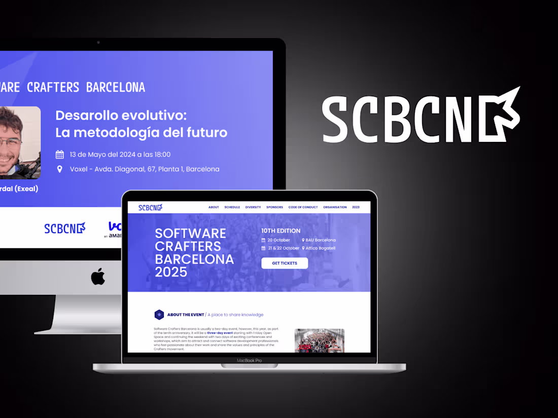 Cover image for SCBCN - Website/Branding Redesign for Technical Conference
