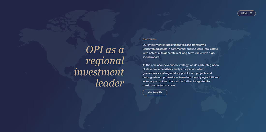Cover image for OPI Investments | Website