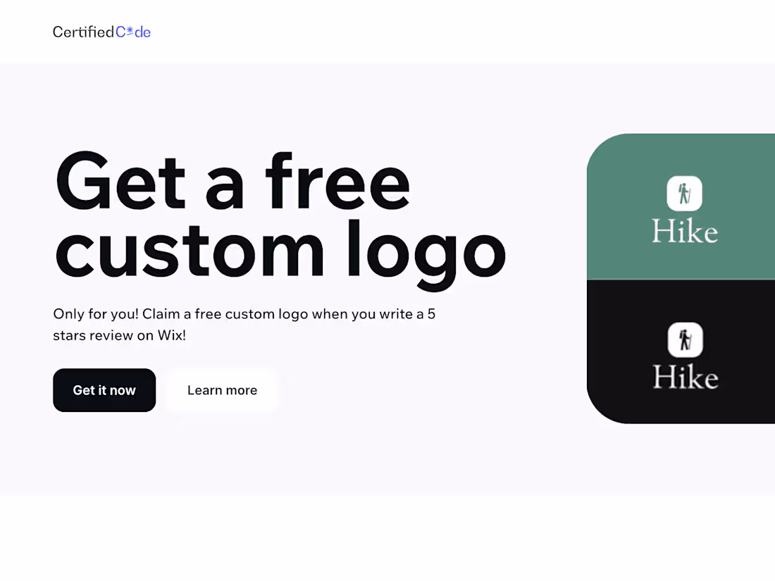 Cover image for Logo by Certified Code