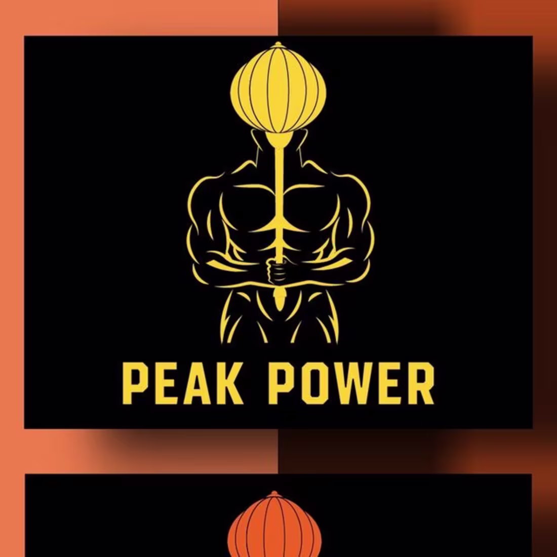Cover image for LOGO FOR A GYM NAMED PEAK POWER