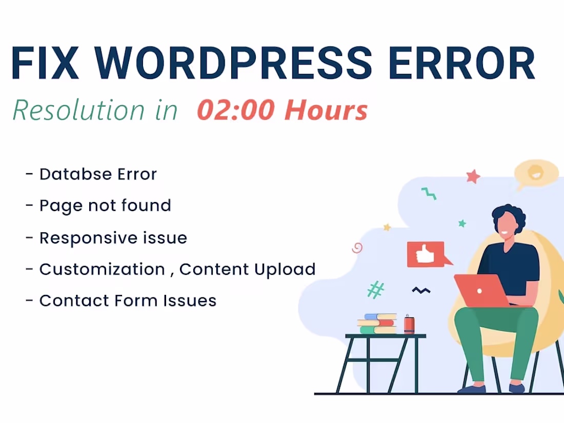 Cover image for Bug Fixing and Optimization for WordPress Website