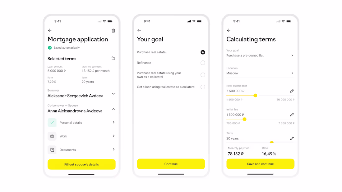 Cover image for Raiffeisenbank — Designing mortgage and loans experience