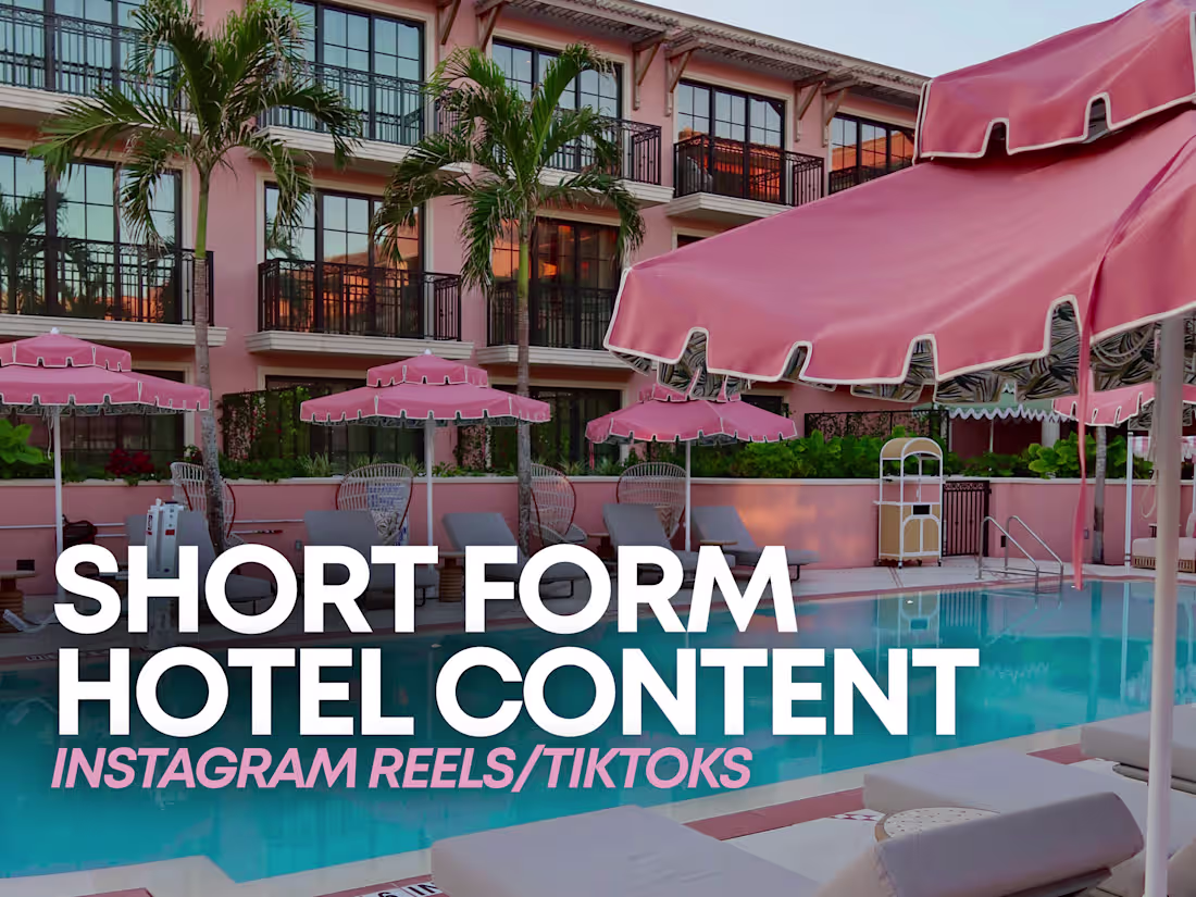 Cover image for Short Form Video Content for Social Media