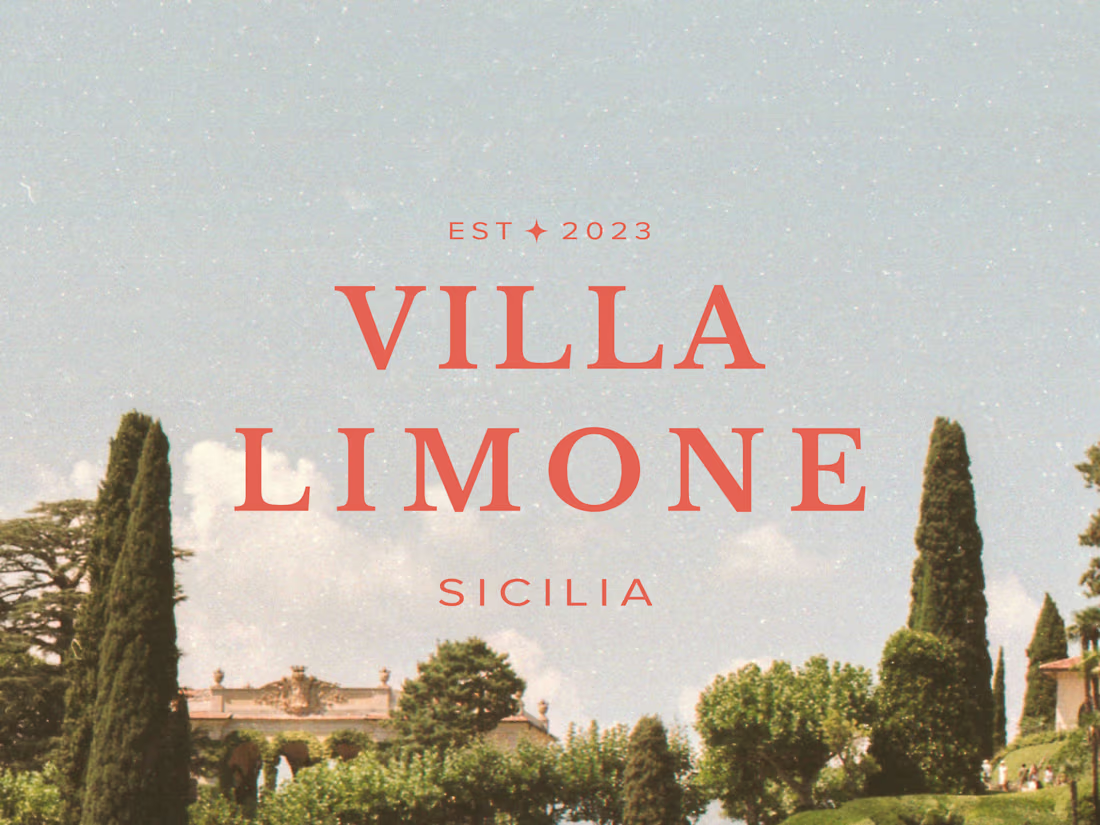 Cover image for Brand Identity & Web Design for Italian Villa