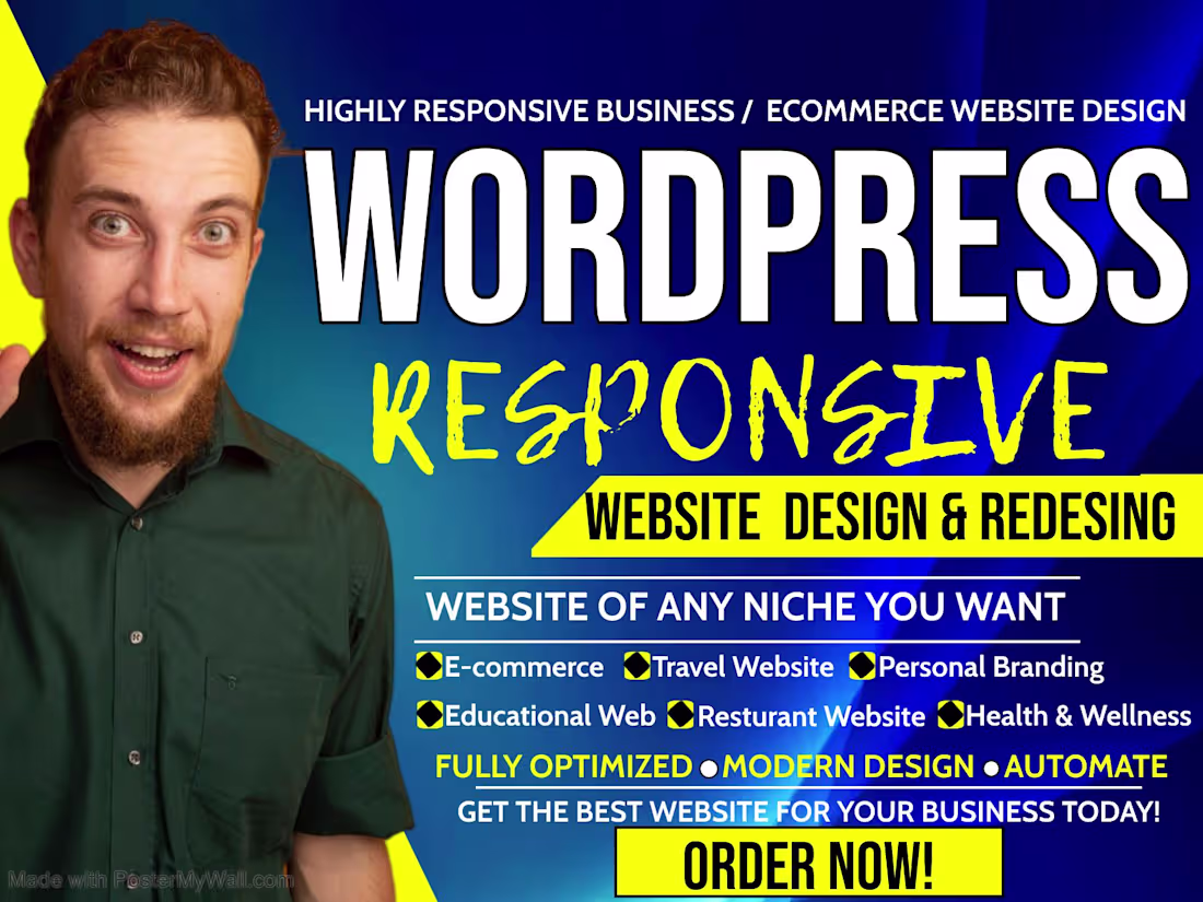 Cover image for WordPress Website Design, WordPress Developer, WordPress Expert