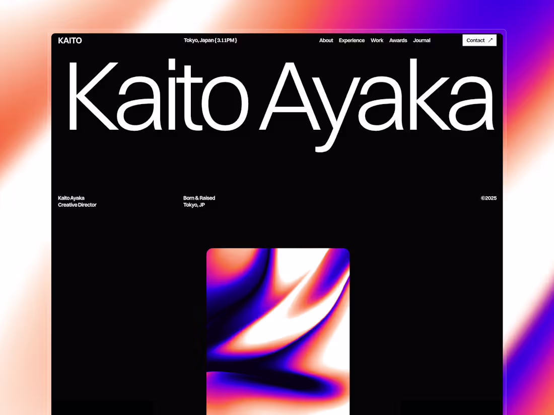Cover image for Ayaka Resume Site