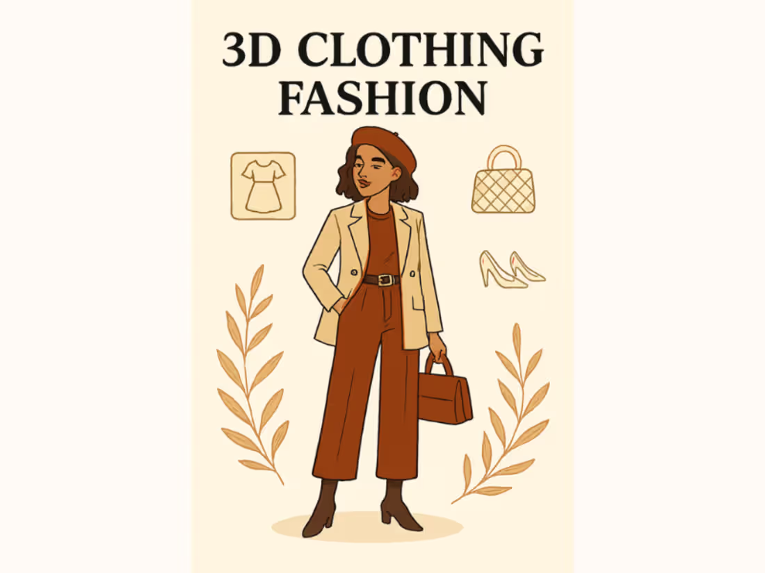 Cover image for 3D Fashion Clothing Visualization