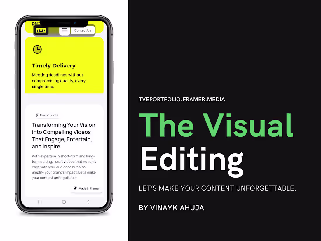 Cover image for The Visual Editing