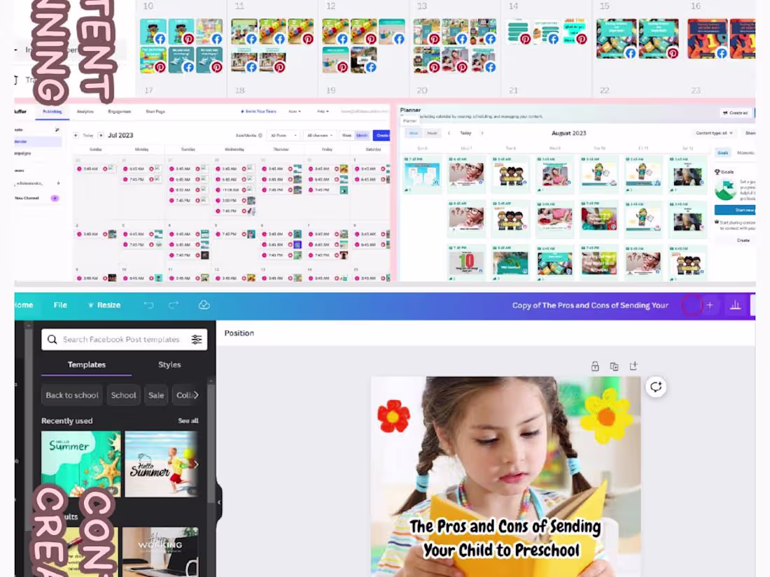 Cover image for content creation