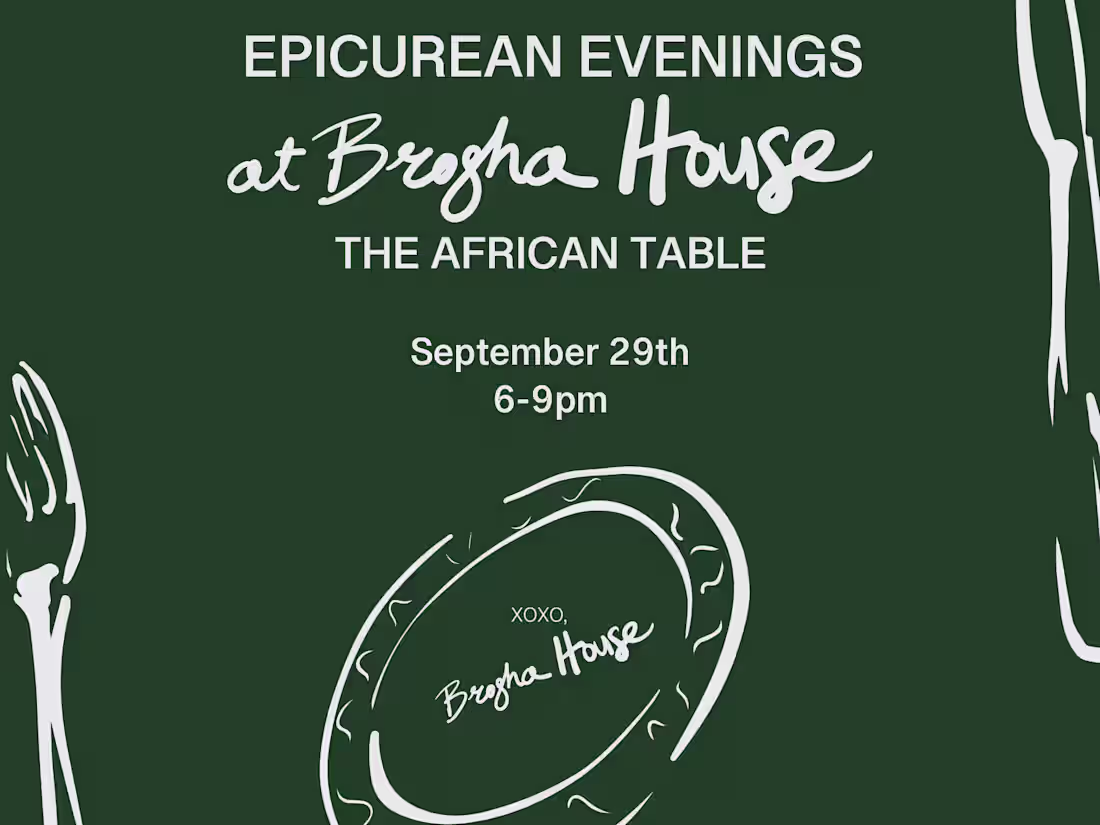 Cover image for Brosha House l Bespoke Menu Design