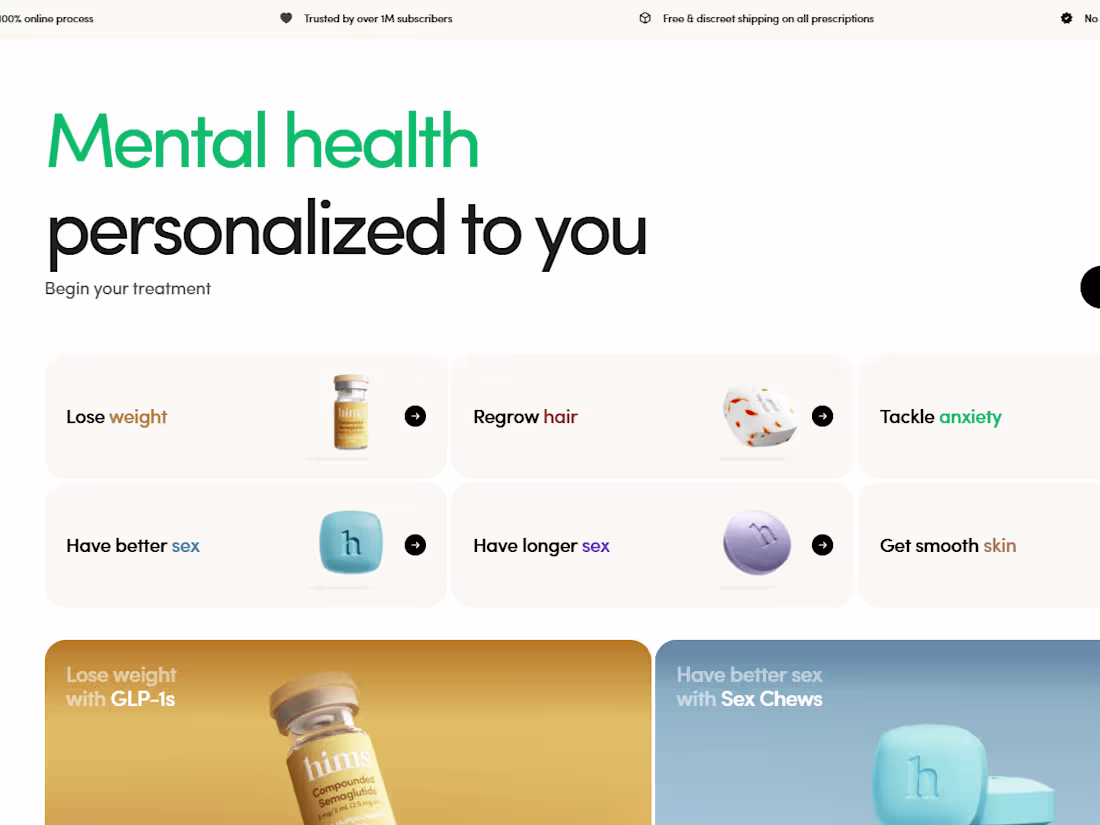 Cover image for ForHims | Frontend & Backend & DevOps