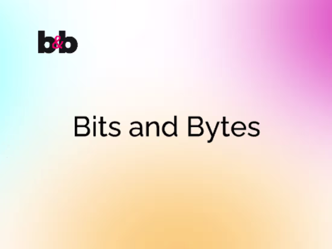 Cover image for Bits and Bytes