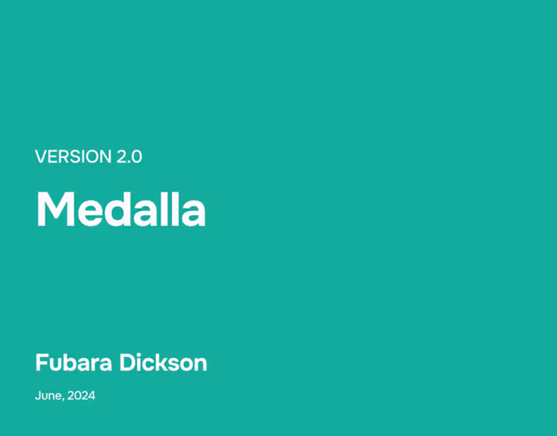 Cover image for Medalla