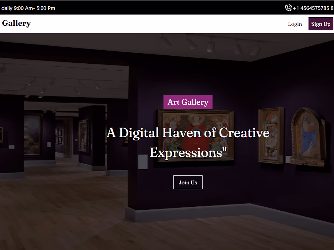 Cover image for Art Gallery