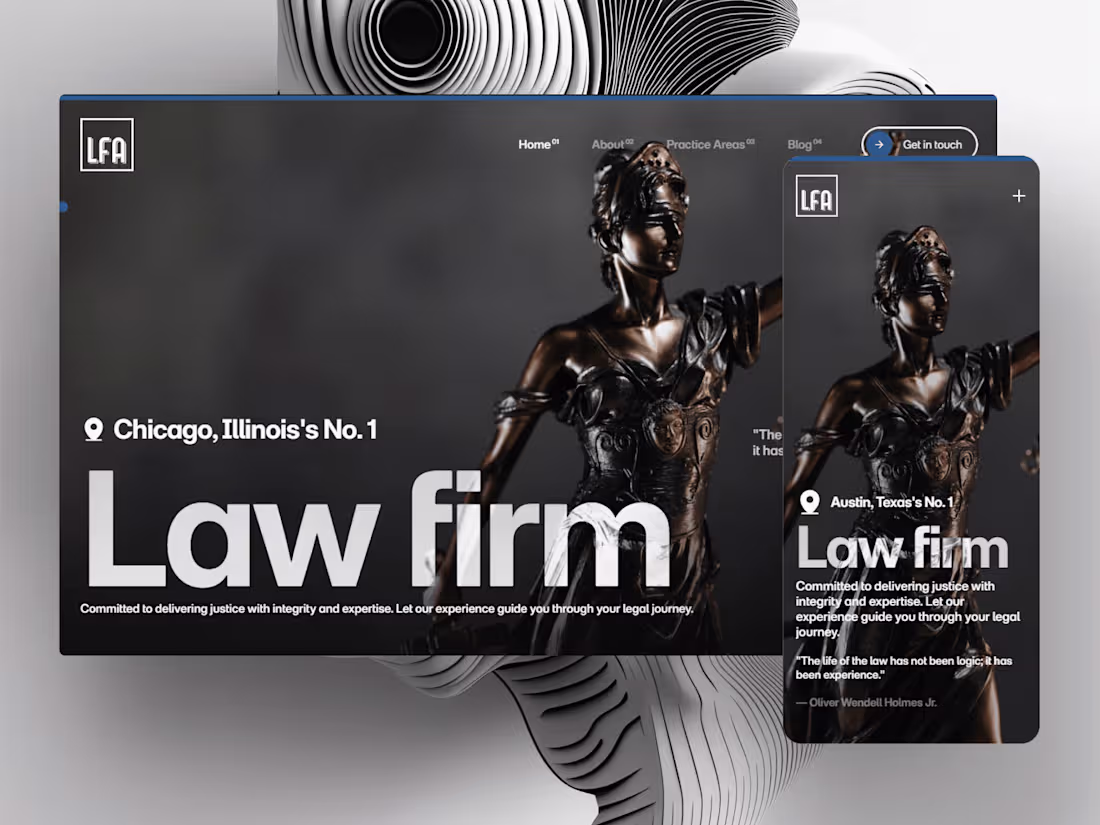 Cover image for LFA - Law Firm Website Built In Framer