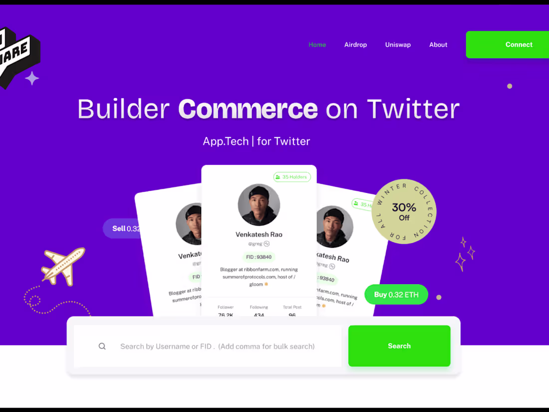Cover image for Builder Commerce on Twitter