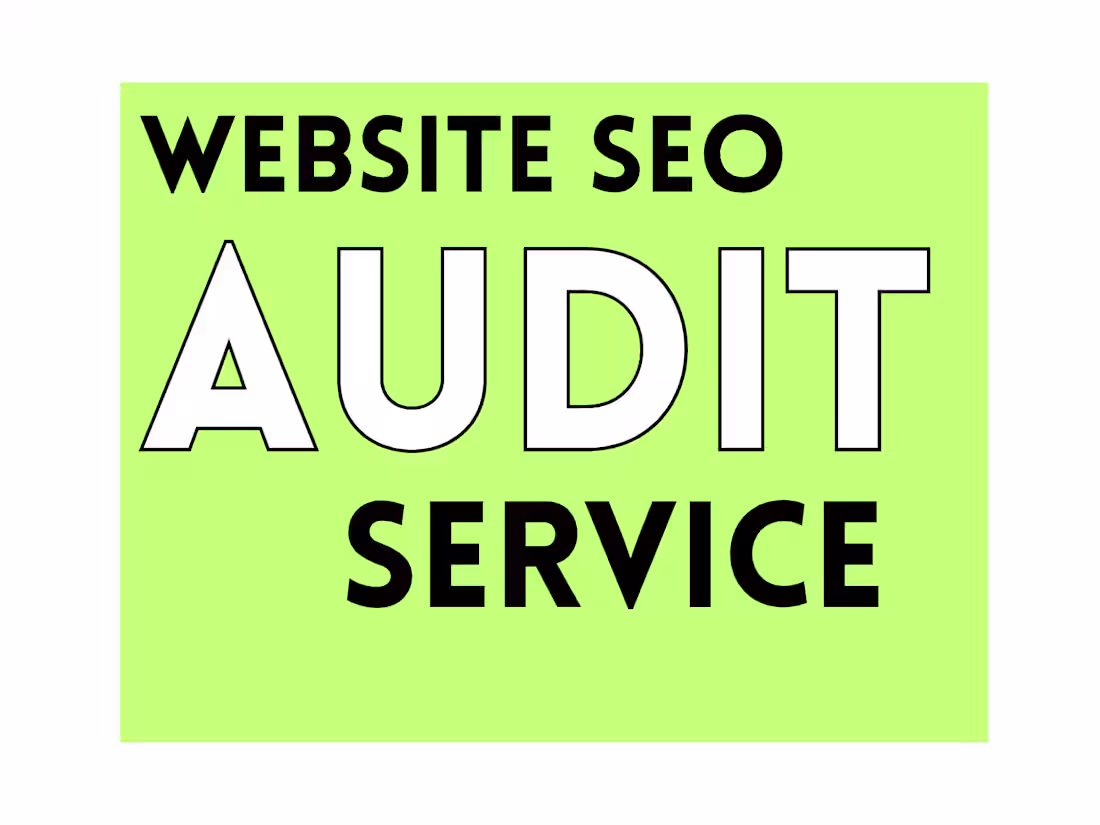 Cover image for Website SEO Audit and Optimization Service