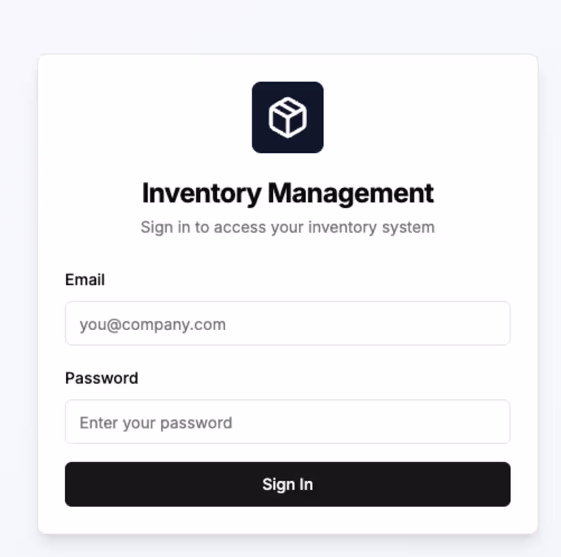 Cover image for Inventory Management System