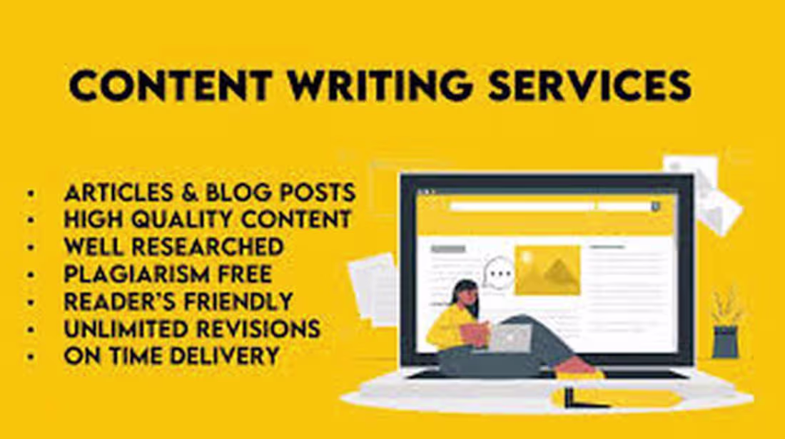 Cover image for I will deliver high quality content writing services