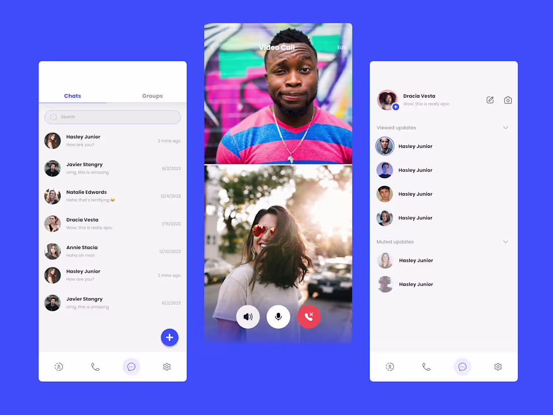 Cover image for Vibe Messenger (WhatsApp Clone Concept)