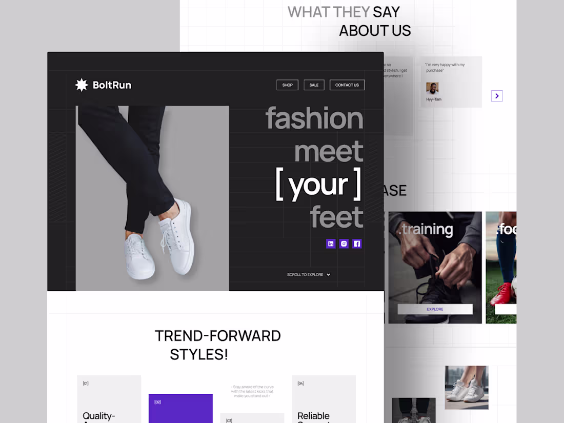 Cover image for A landing page that runs