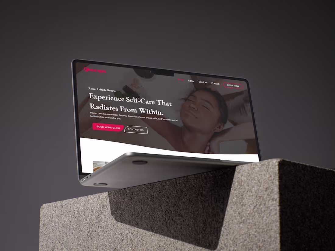 Cover image for Spa salon website