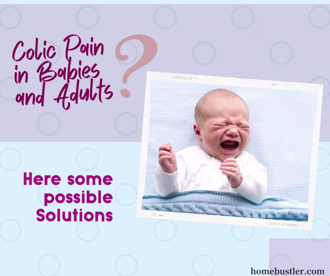 Cover image for Colic Pain: Managing Colic in Babies and Adults