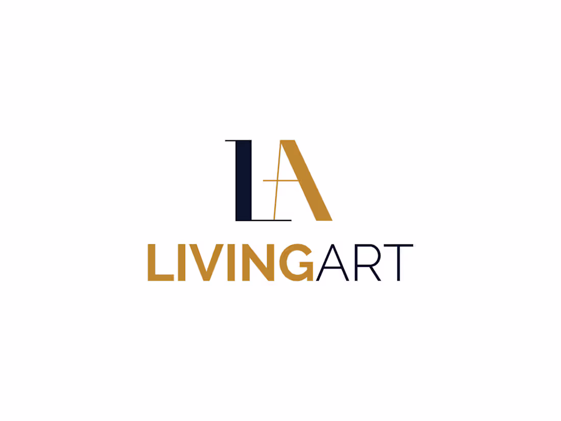 Cover image for Living Art Logo and Identity Design