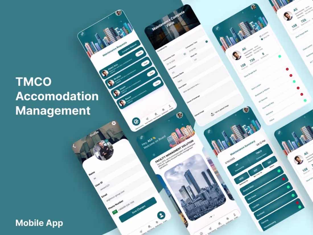 Cover image for TMCO Accommodation Management App Development