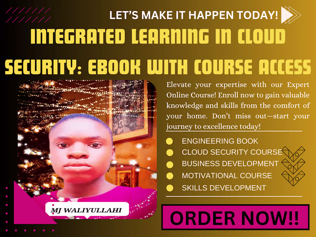 Cover image for Integrated Learning in Cloud Security: eBook with Course Access