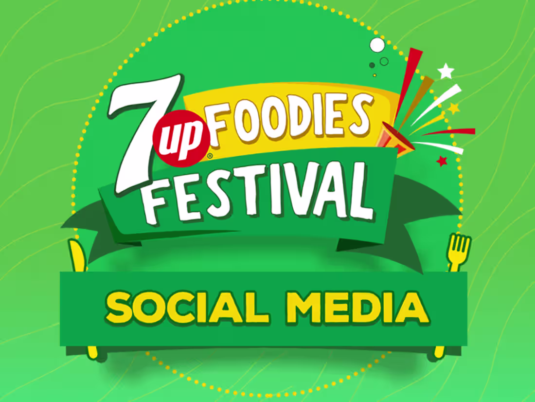 Cover image for Social Media Content - 7Up Foodies Festivals