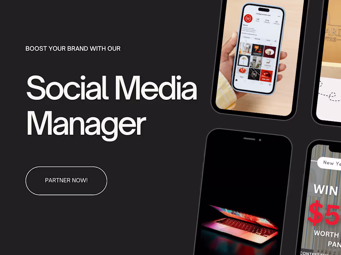 Cover image for Custom Social Media Management