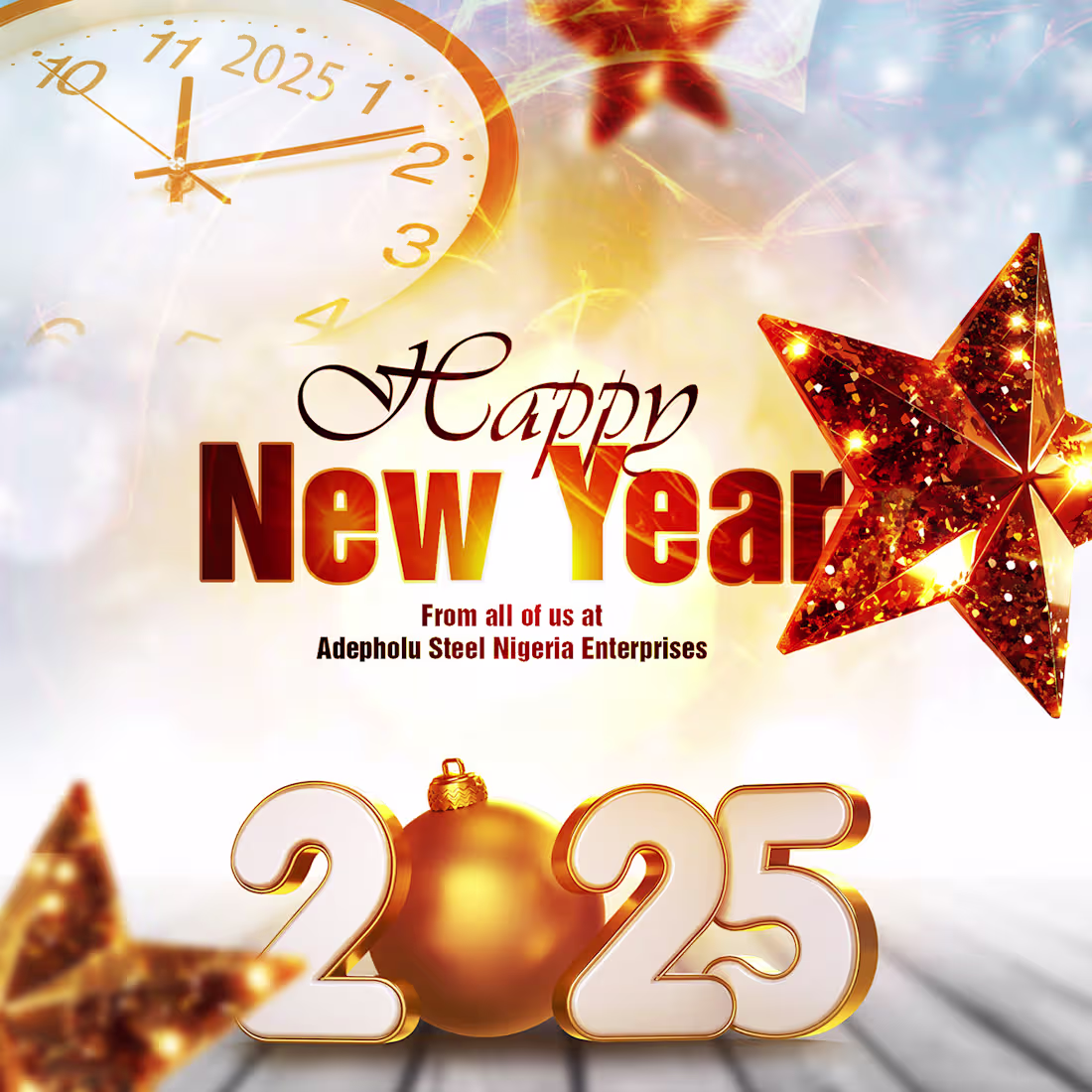 Cover image for Happy New Year Flyer Design