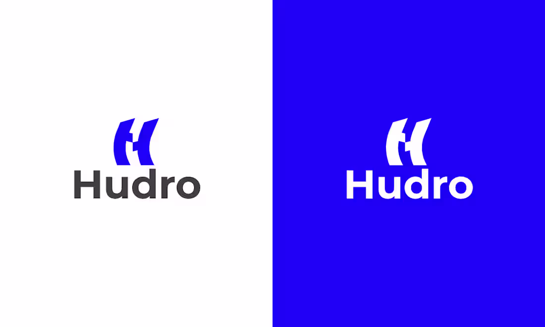 Cover image for Hudro Logo Design on Behance