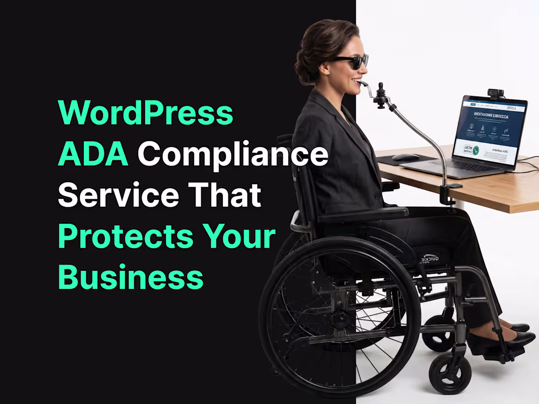 Cover image for WordPress Accessibility & ADA Compliance Specialist (WCAG 2.2)
