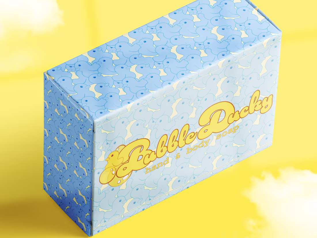 Cover image for BubbleDucky - GenZ Soap Branding