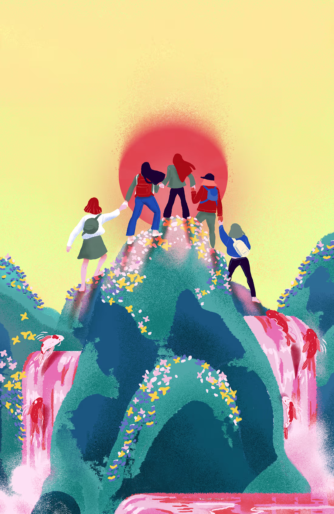 Cover image for Le Fondamenta Della Felicita | Book Cover and Illustrations