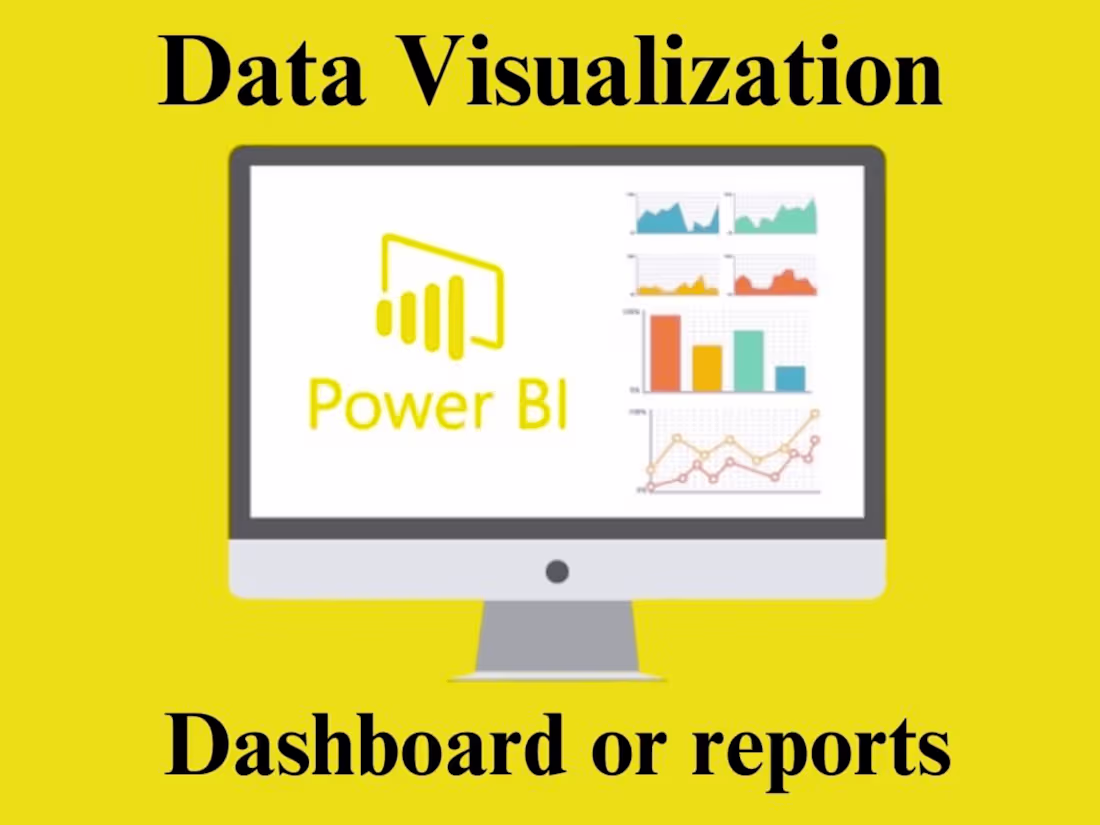 Cover image for Data Visualization and Dashboard Creation in Power BI
