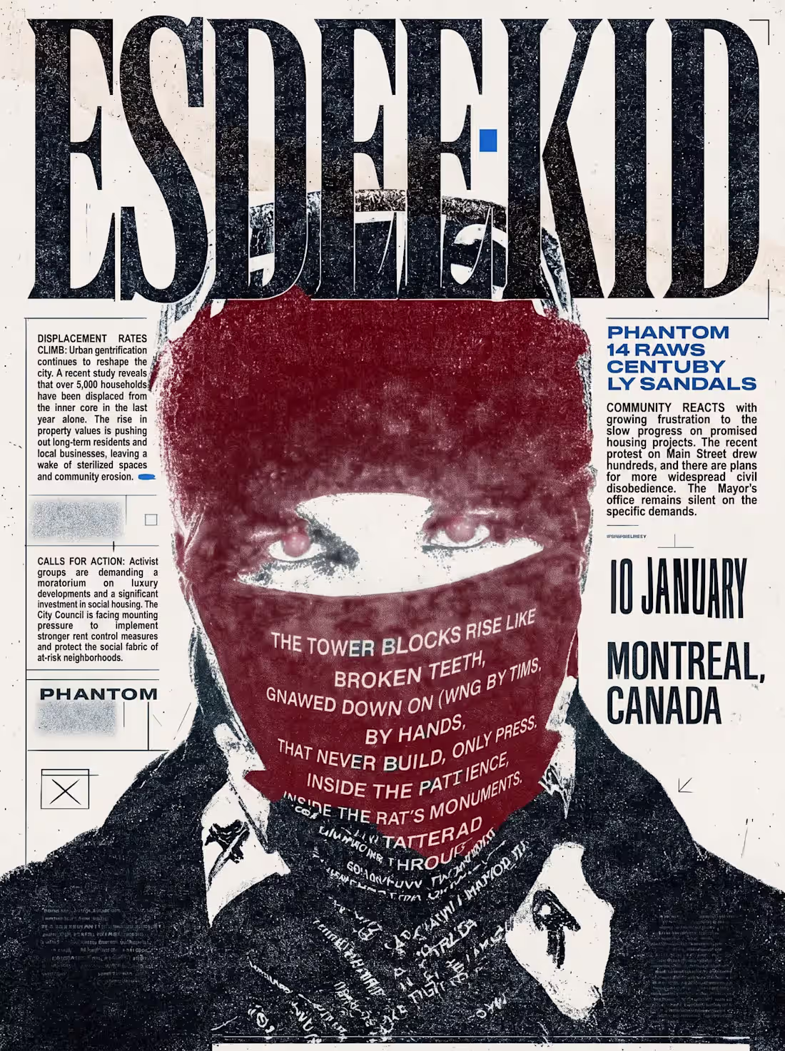 Cover image for Montreal. January 10. The poster