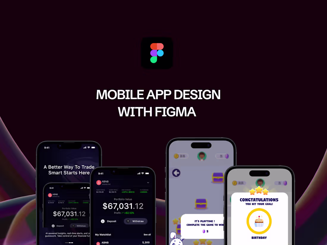 Cover image for Mobile App UI/UX Design